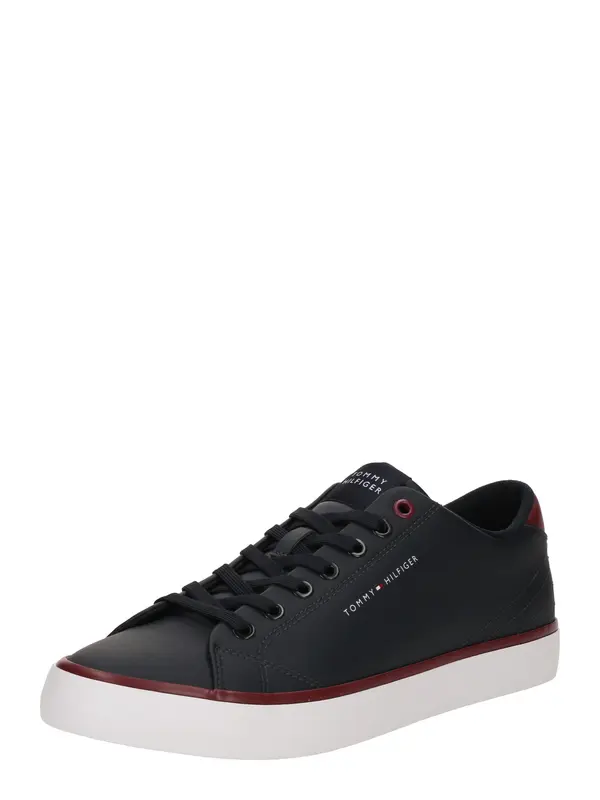 TOMMY HILFIGER TOMMY HILFIGER Niske tenisice  mornarsko plava / tamno crvena / crna / bijela