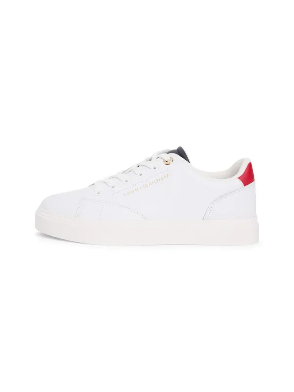 TOMMY HILFIGER TOMMY HILFIGER Niske tenisice  mornarsko plava / zlatna / crvena / bijela