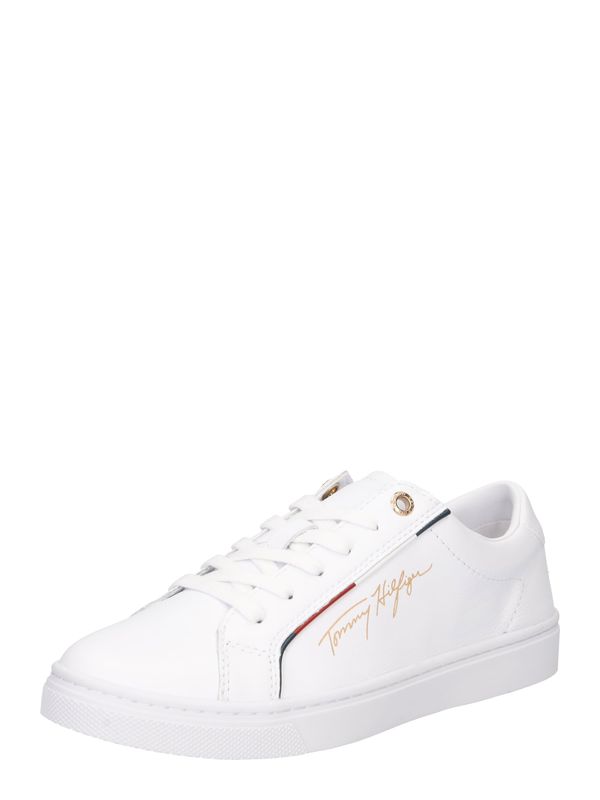 TOMMY HILFIGER TOMMY HILFIGER Niske tenisice  mornarsko plava / zlatno žuta / crvena / bijela