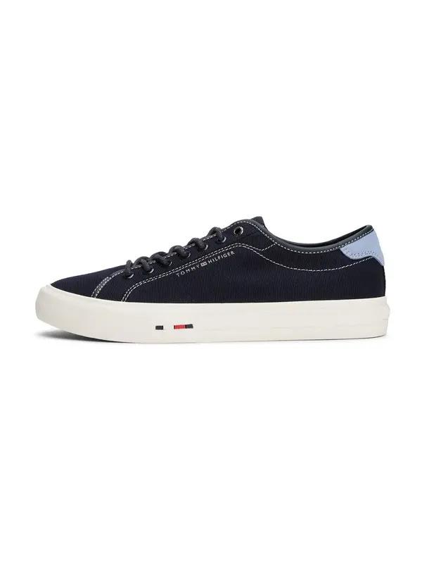 TOMMY HILFIGER TOMMY HILFIGER Niske tenisice  morsko plava / opal / bijela