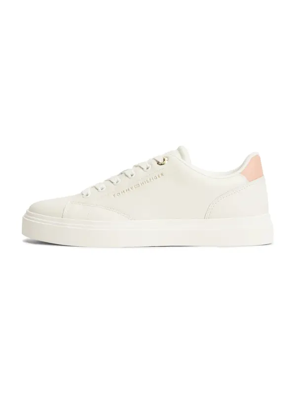 TOMMY HILFIGER TOMMY HILFIGER Niske tenisice  puder roza / bijela