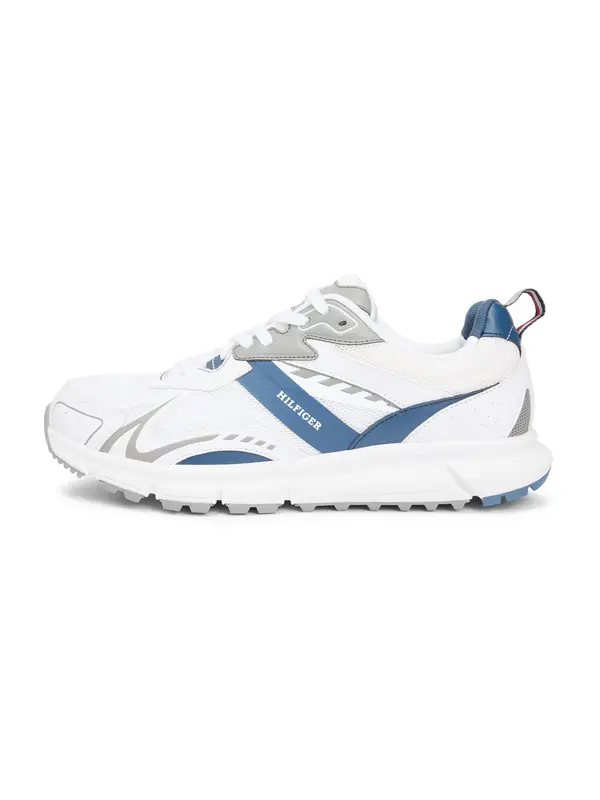 TOMMY HILFIGER TOMMY HILFIGER Niske tenisice  safirno plava / bijela