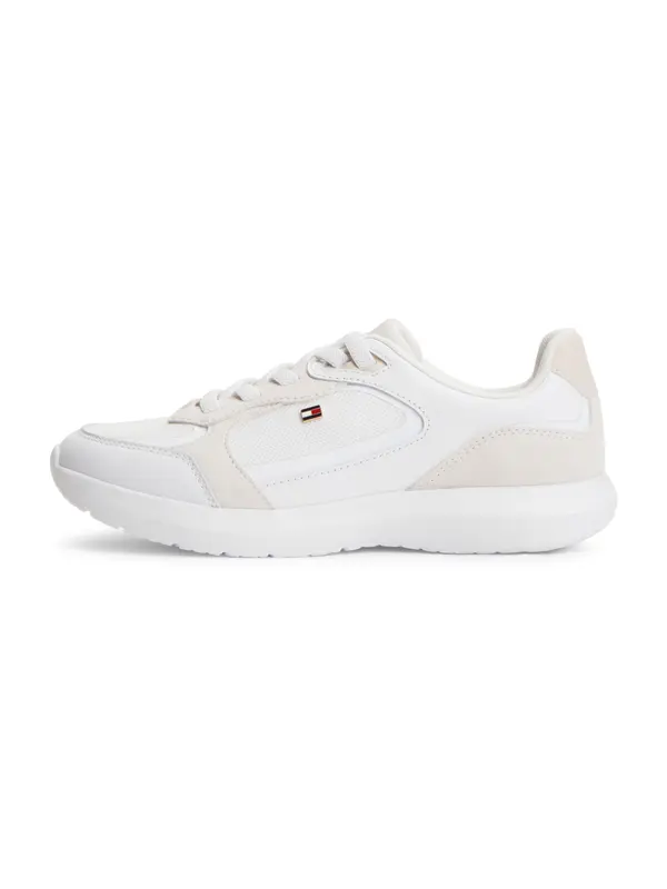TOMMY HILFIGER TOMMY HILFIGER Niske tenisice  svijetlobež / bijela