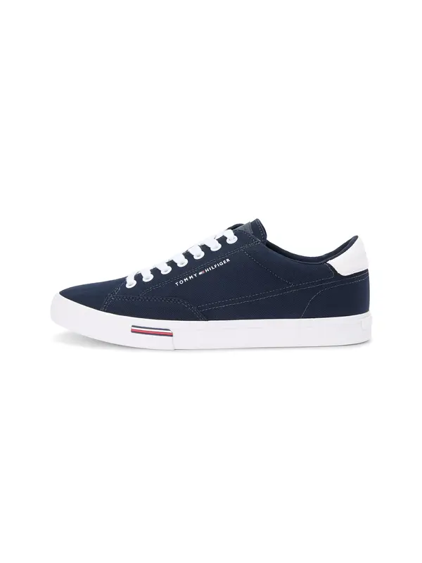 TOMMY HILFIGER TOMMY HILFIGER Niske tenisice  tamno plava / bijela