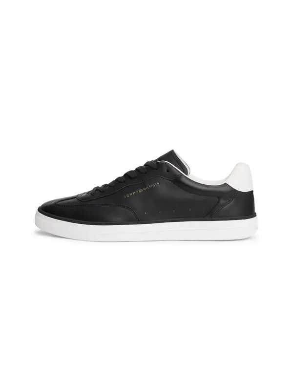 TOMMY HILFIGER TOMMY HILFIGER Niske tenisice  zlatna / crna / bijela