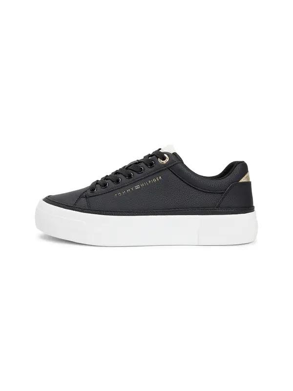 TOMMY HILFIGER TOMMY HILFIGER Niske tenisice  zlatna / crna
