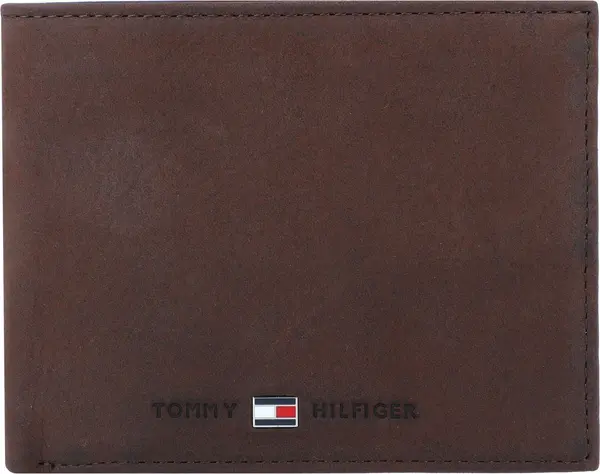 TOMMY HILFIGER TOMMY HILFIGER Novčanik 'Johnson'  mornarsko plava / čokolada / crvena / bijela