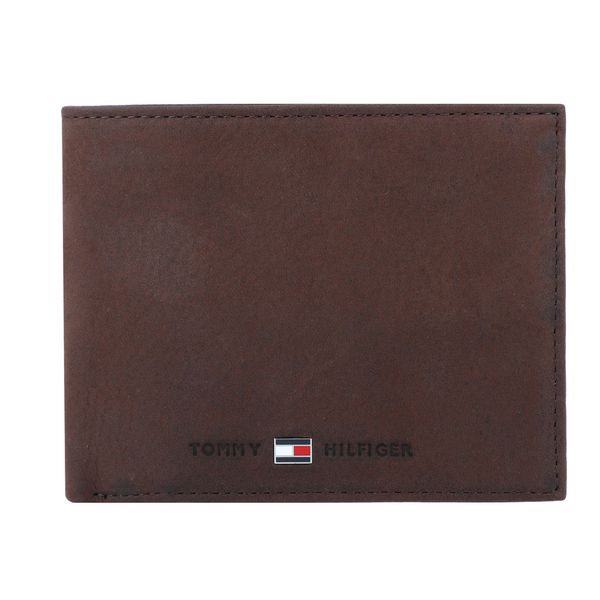 TOMMY HILFIGER TOMMY HILFIGER Novčanik 'Johnson'  mornarsko plava / čokolada / crvena / bijela
