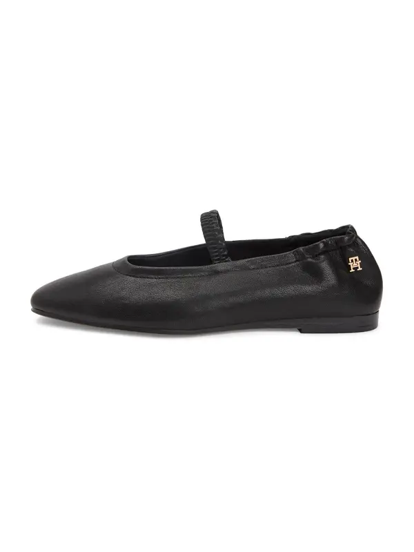 TOMMY HILFIGER TOMMY HILFIGER Otvorene balerinke  crna