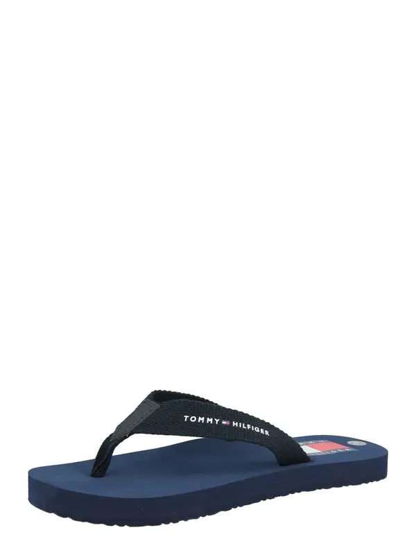 TOMMY HILFIGER TOMMY HILFIGER Otvorene cipele 'MICK'  plava / mornarsko plava / bijela