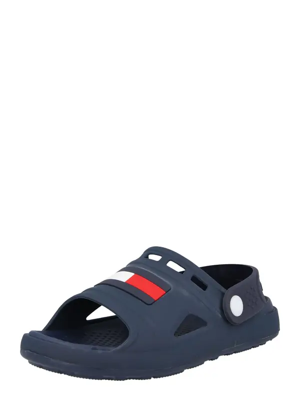 TOMMY HILFIGER TOMMY HILFIGER Otvorene cipele 'SOLEIL'  morsko plava / crvena / bijela