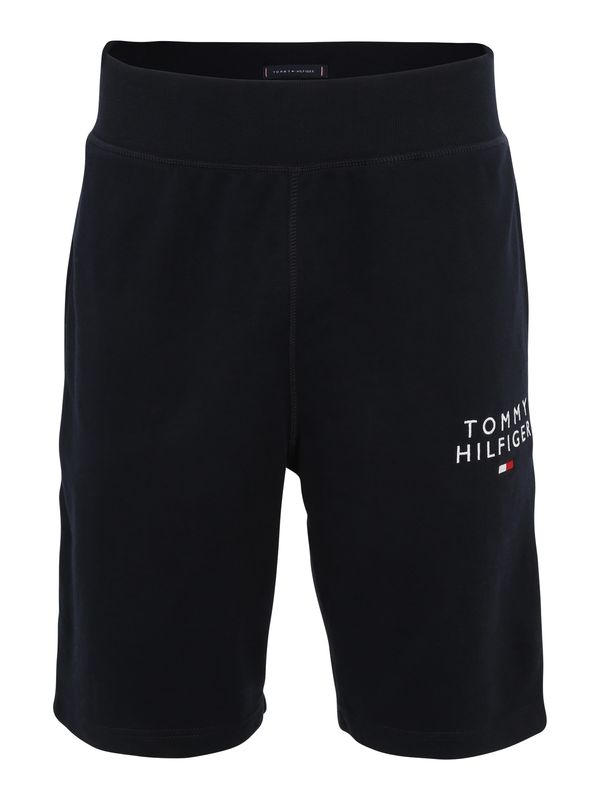 TOMMY HILFIGER TOMMY HILFIGER Pidžama hlače  morsko plava / crvena / bijela