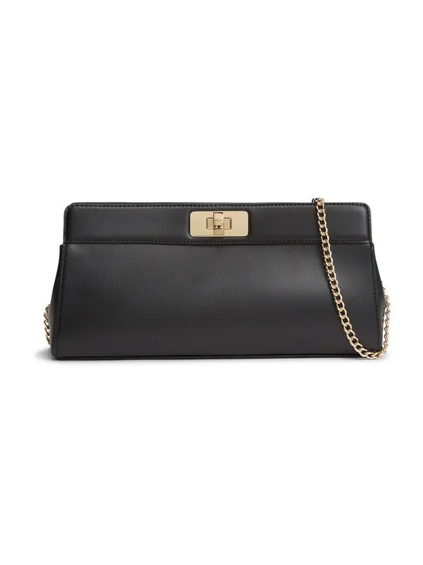 TOMMY HILFIGER TOMMY HILFIGER Pismo torbica  crna