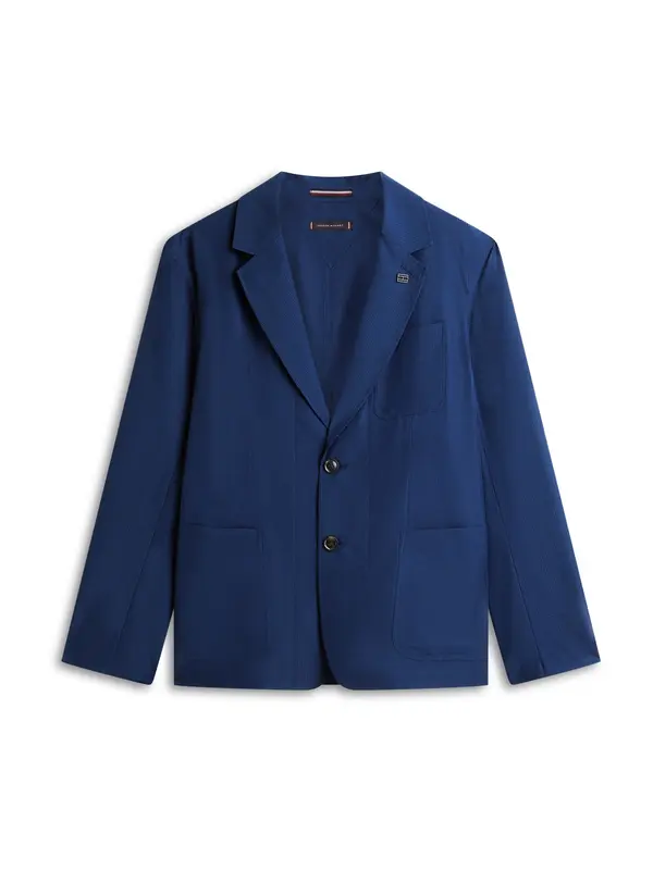 TOMMY HILFIGER TOMMY HILFIGER Poslovni sako 'Air Dot'  mornarsko plava