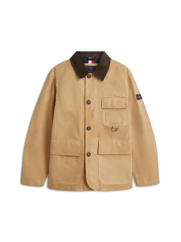 TOMMY HILFIGER TOMMY HILFIGER Prijelazna jakna  bež / smeđa