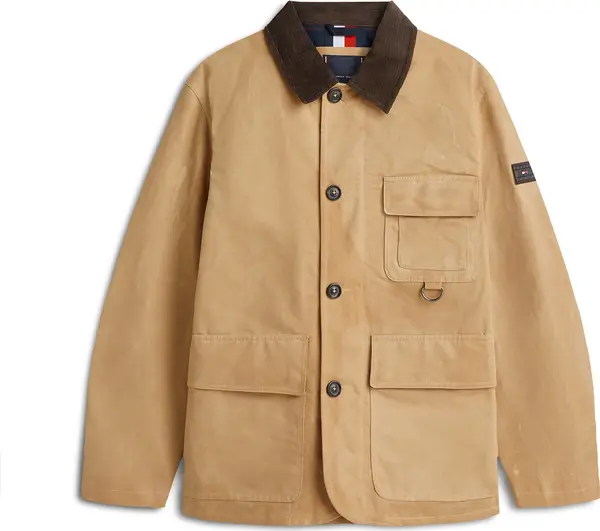 TOMMY HILFIGER TOMMY HILFIGER Prijelazna jakna  bež / smeđa