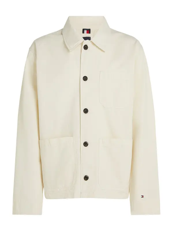 TOMMY HILFIGER TOMMY HILFIGER Prijelazna jakna  boja slonovače