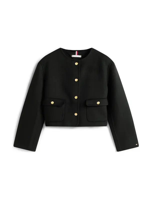 TOMMY HILFIGER TOMMY HILFIGER Prijelazna jakna  crna