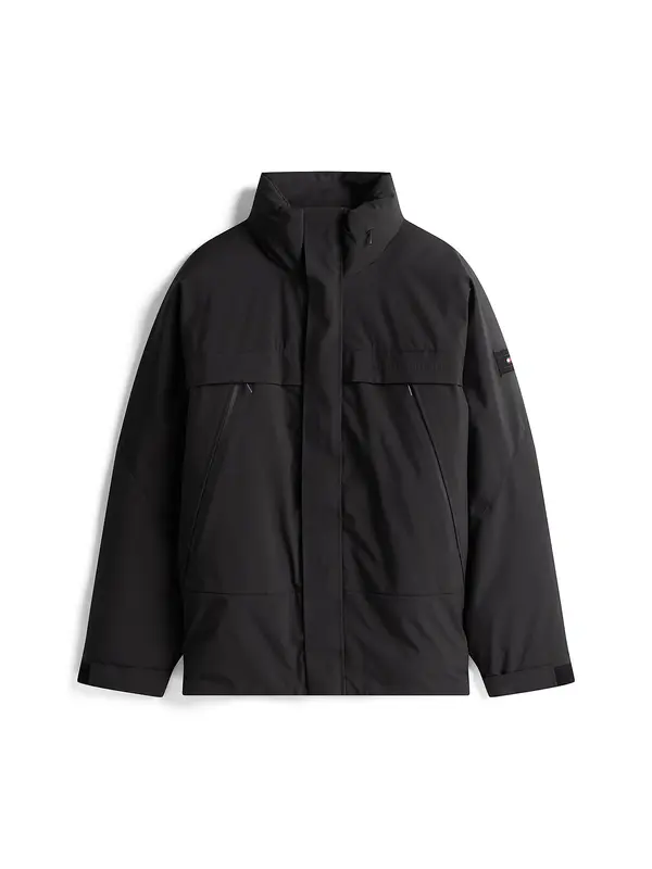 TOMMY HILFIGER TOMMY HILFIGER Prijelazna jakna  crna