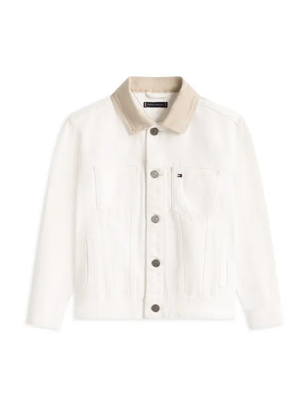 TOMMY HILFIGER TOMMY HILFIGER Prijelazna jakna 'Heritage'  bež / plavi traper / crna / bijela