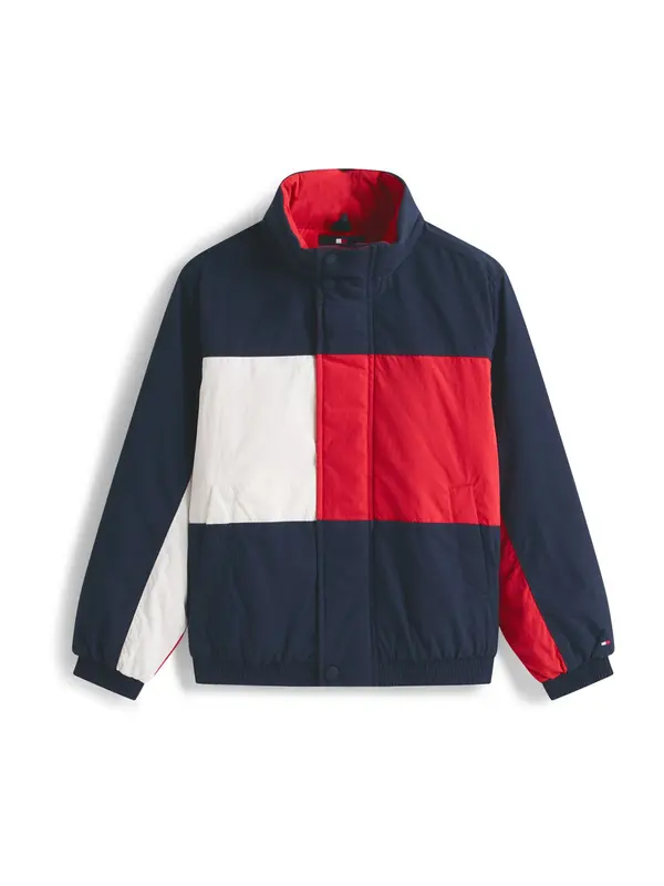 TOMMY HILFIGER TOMMY HILFIGER Prijelazna jakna 'HERITAGE'  mornarsko plava / crvena / bijela