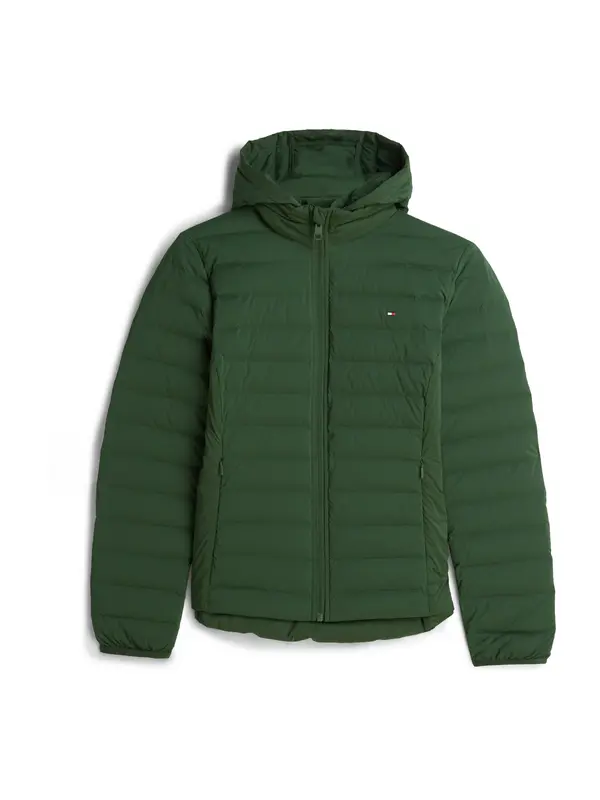 TOMMY HILFIGER TOMMY HILFIGER Prijelazna jakna  kraljevski zelena