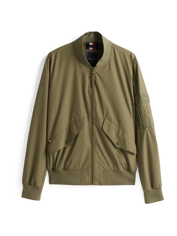 TOMMY HILFIGER TOMMY HILFIGER Prijelazna jakna  maslinasta