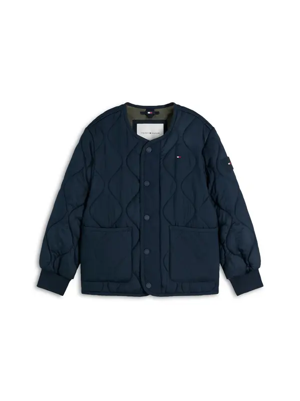 TOMMY HILFIGER TOMMY HILFIGER Prijelazna jakna  mornarsko plava