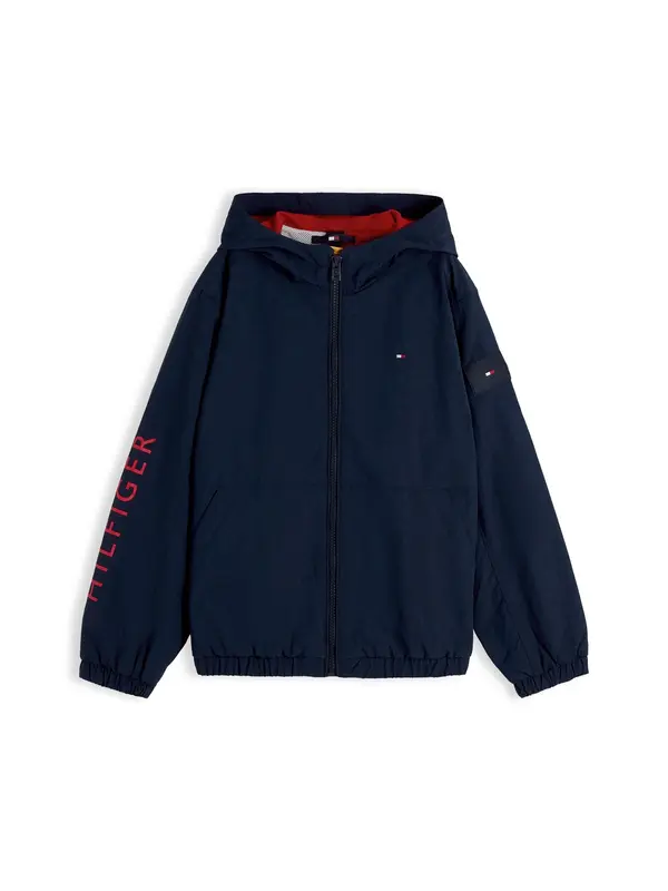 TOMMY HILFIGER TOMMY HILFIGER Prijelazna jakna  mornarsko plava / crvena