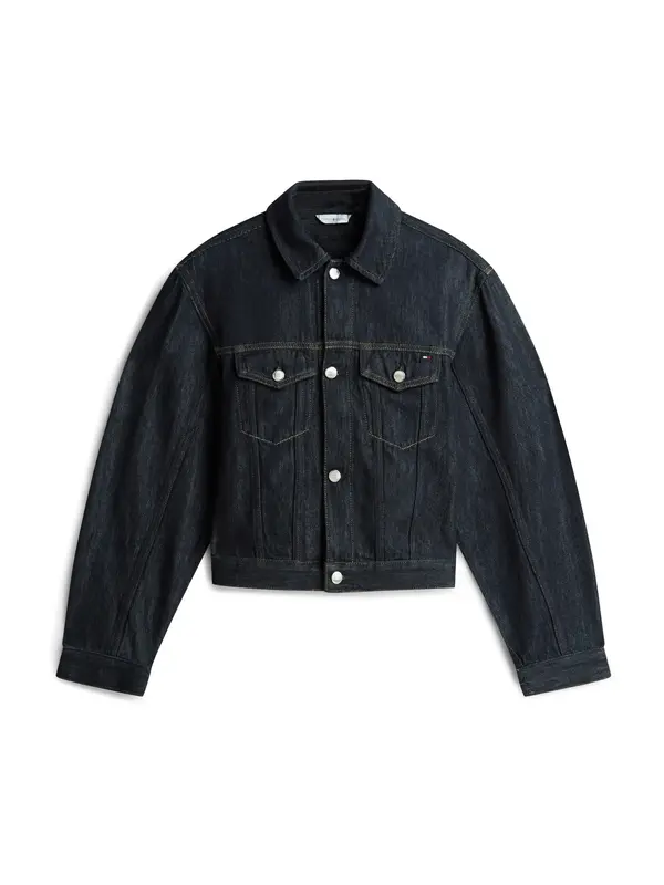 TOMMY HILFIGER TOMMY HILFIGER Prijelazna jakna  morsko plava