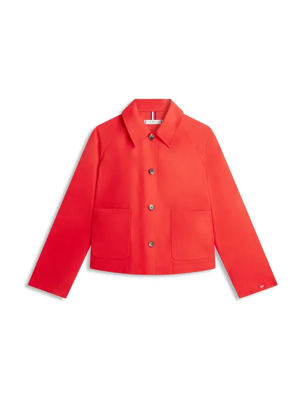 TOMMY HILFIGER TOMMY HILFIGER Prijelazna jakna  narančasta / narančasto crvena