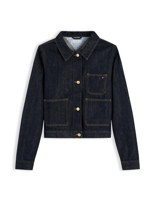 TOMMY HILFIGER TOMMY HILFIGER Prijelazna jakna  noćno plava