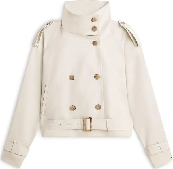 TOMMY HILFIGER TOMMY HILFIGER Prijelazna jakna  svijetlobež