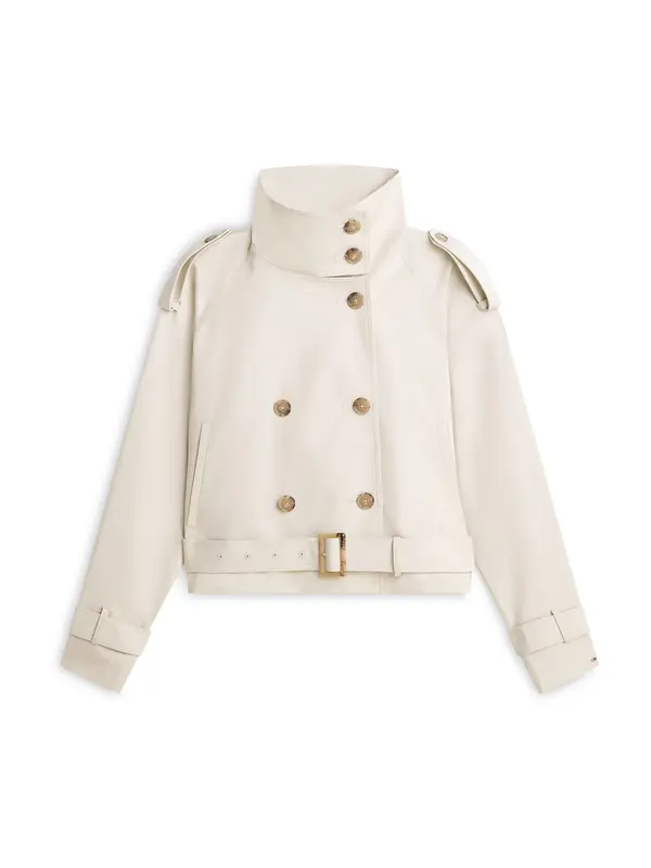 TOMMY HILFIGER TOMMY HILFIGER Prijelazna jakna  svijetlobež