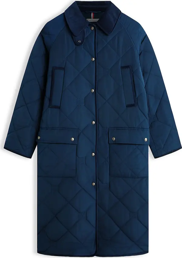 TOMMY HILFIGER TOMMY HILFIGER Prijelazni kaput  mornarsko plava