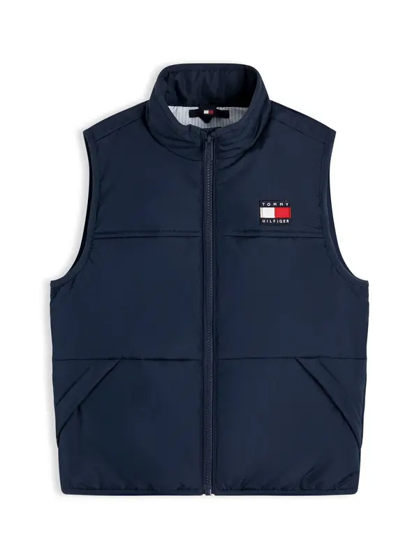 TOMMY HILFIGER TOMMY HILFIGER Prsluk  morsko plava / crvena / bijela