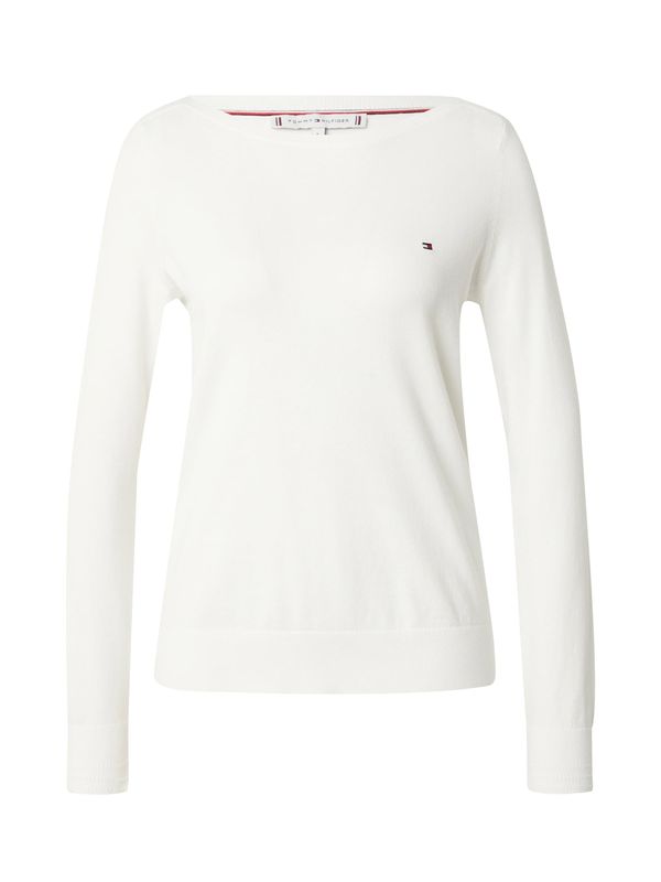 TOMMY HILFIGER TOMMY HILFIGER Pulover  bijela