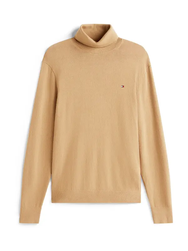 TOMMY HILFIGER TOMMY HILFIGER Pulover  boja devine dlake (camel)