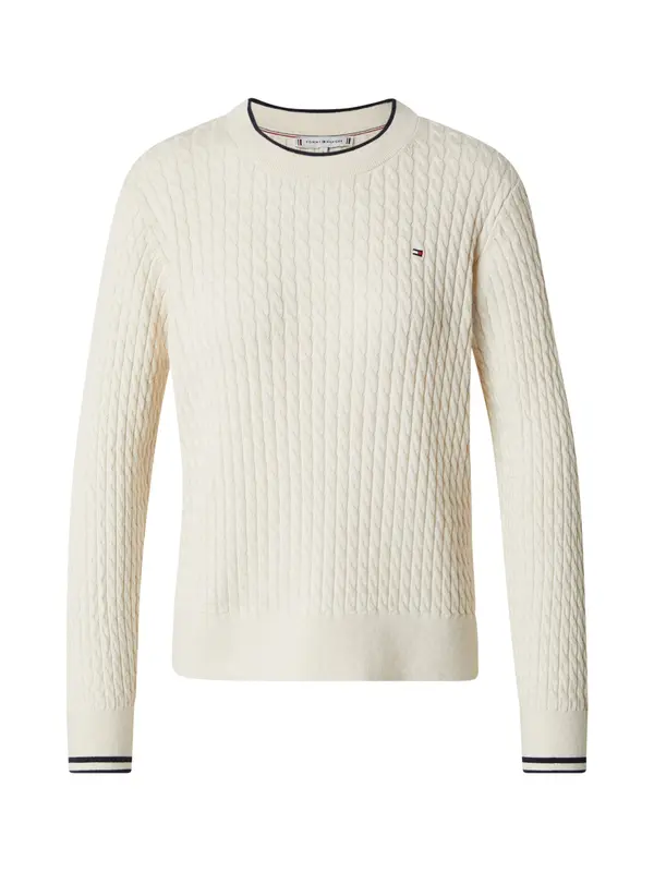 TOMMY HILFIGER TOMMY HILFIGER Pulover  boja pijeska / mornarsko plava