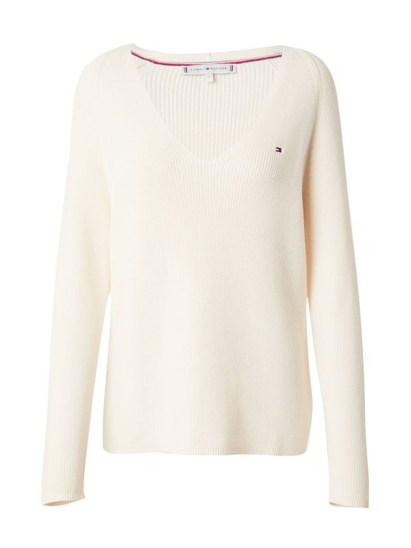 TOMMY HILFIGER TOMMY HILFIGER Pulover  boja slonovače