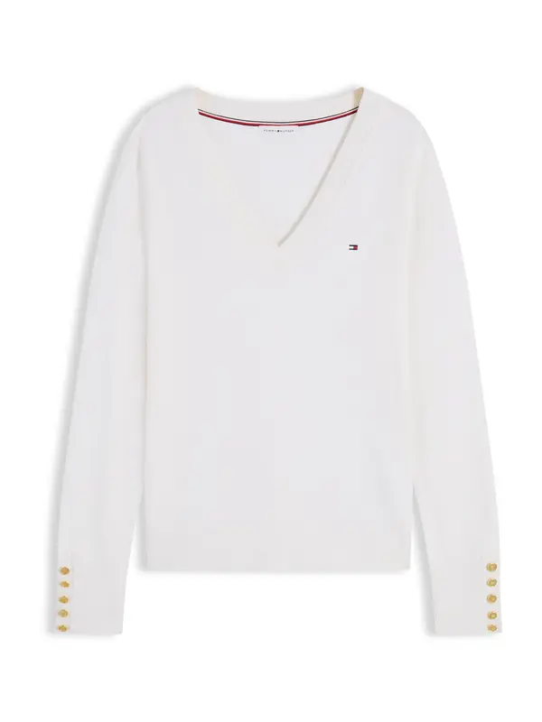 TOMMY HILFIGER TOMMY HILFIGER Pulover  boja slonovače