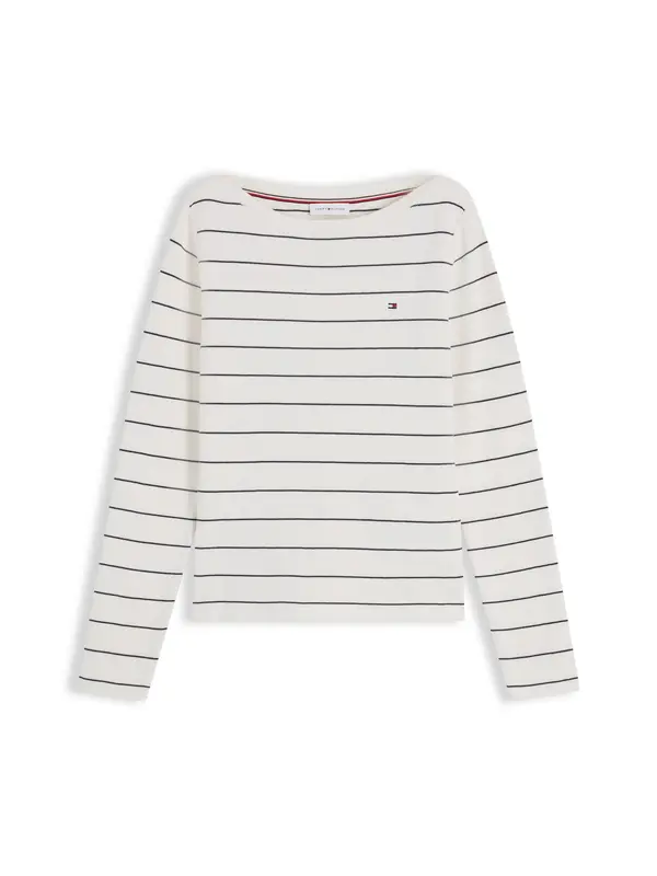 TOMMY HILFIGER TOMMY HILFIGER Pulover  boja slonovače / mornarsko plava