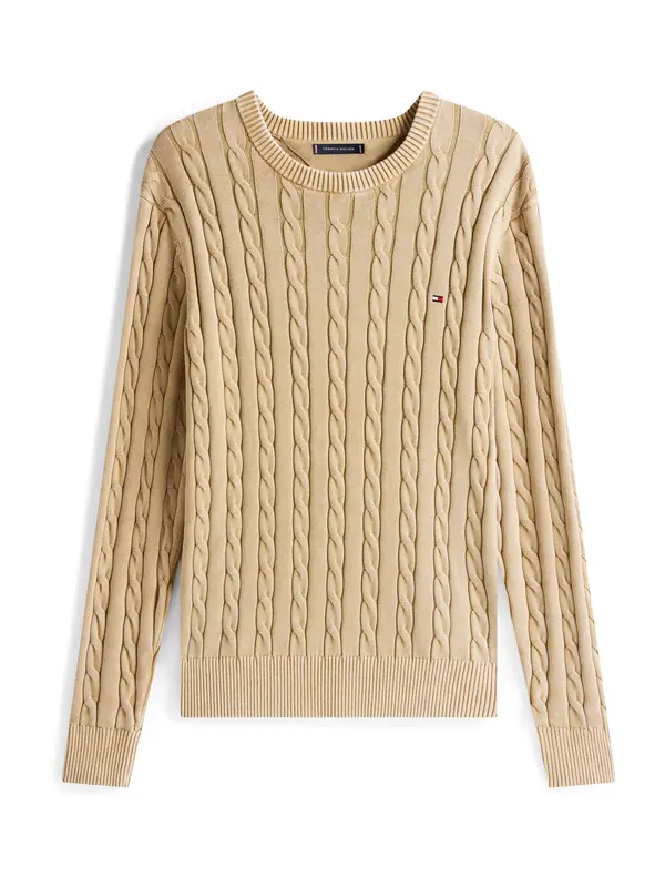 TOMMY HILFIGER TOMMY HILFIGER Pulover 'CLASSIC'  svijetlosmeđa