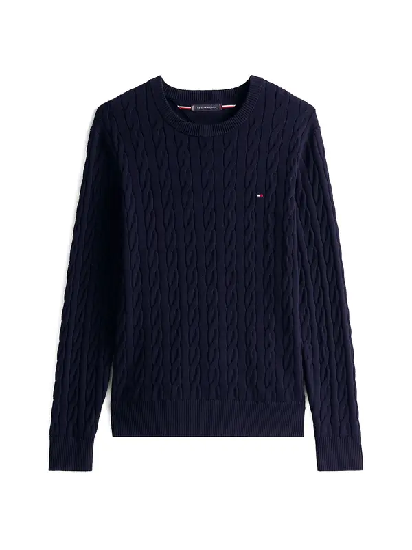 TOMMY HILFIGER TOMMY HILFIGER Pulover 'Classics'  mornarsko plava