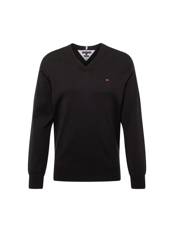 TOMMY HILFIGER TOMMY HILFIGER Pulover  crvena / crna / bijela