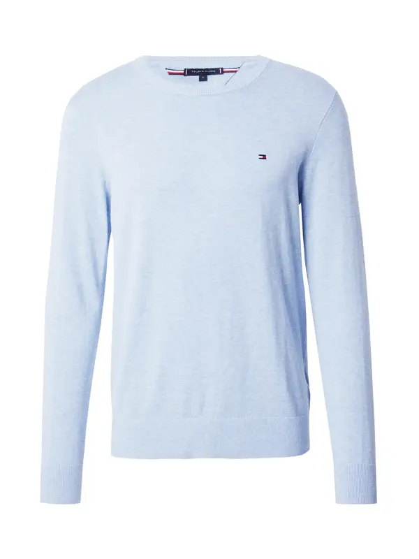 TOMMY HILFIGER TOMMY HILFIGER Pulover 'Essential'  nebesko plava