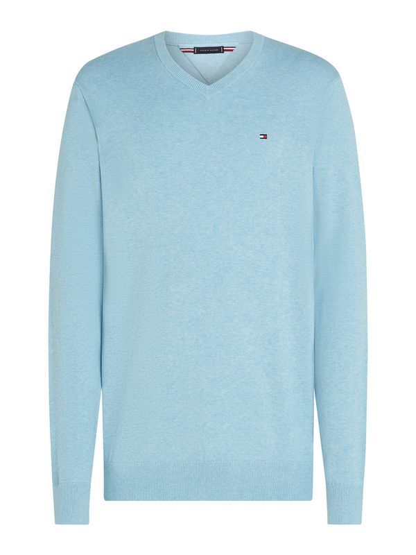 TOMMY HILFIGER TOMMY HILFIGER Pulover 'ESSENTIAL'  plava