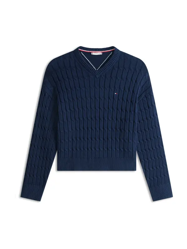 TOMMY HILFIGER TOMMY HILFIGER Pulover  mornarsko plava