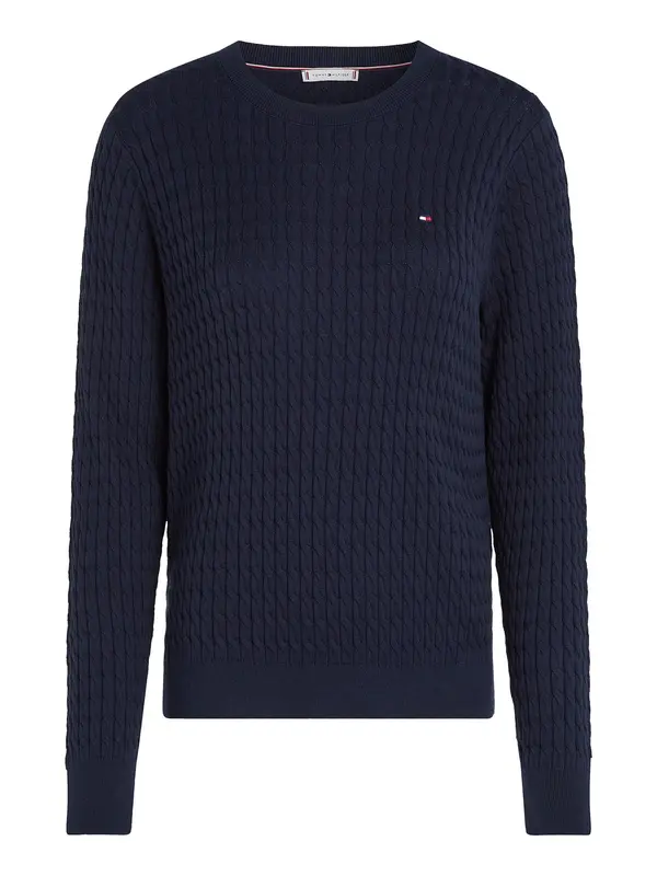 TOMMY HILFIGER TOMMY HILFIGER Pulover  morsko plava