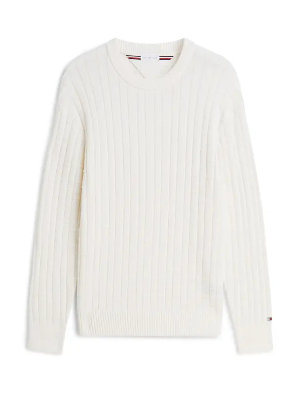 TOMMY HILFIGER TOMMY HILFIGER Pulover  prljavo bijela